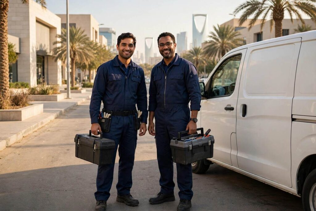 فريق صيانة الأجهزة المنزلية في الرياض